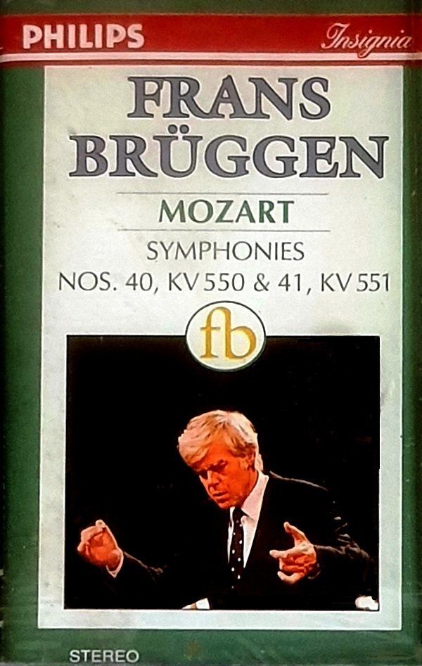 FRANS BRÜGGEN - MOZART SYMPHONIES NOS. 40 & 41 (MC)