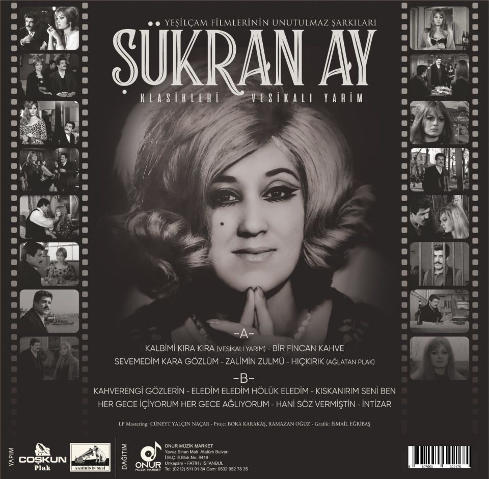 ŞÜKRAN AY - KLASİKLERİ (VESİKALI YARİM) (LP)