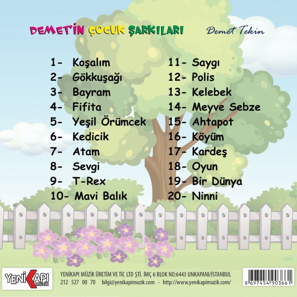 DEMET TEKİN - DEMET'İN ÇOCUK ŞARKILARI