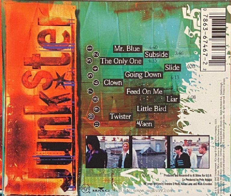 JUNKSTER - JUNKSTER (CD) (1997)