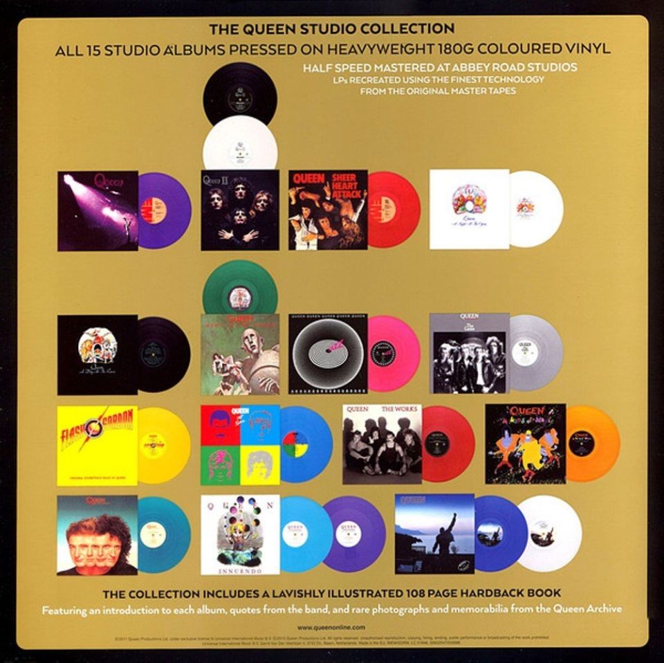QUEEN - COMPLETE STUDIO COLLECTION