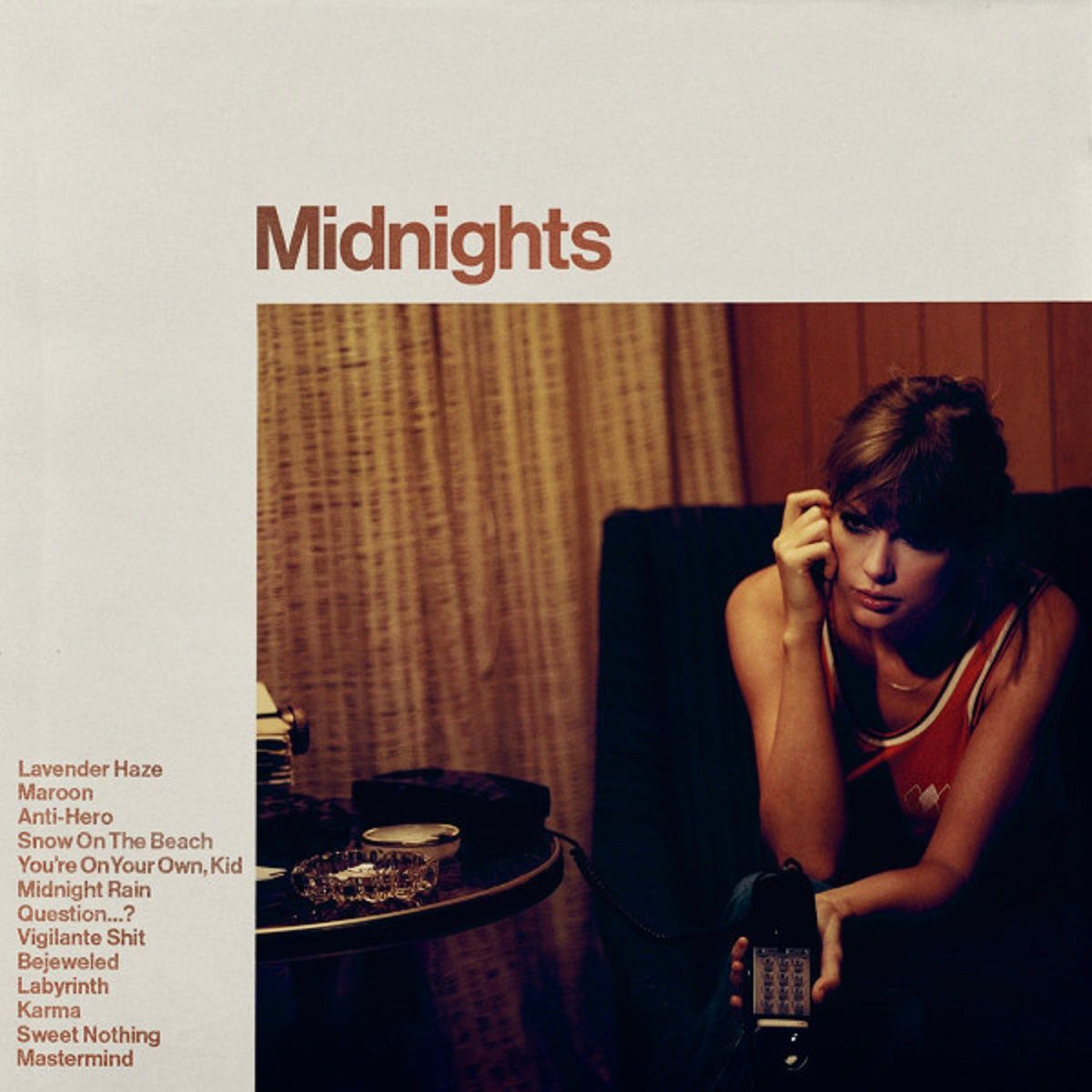 TAYLOR SWIFT - MIDNIGHTS (BLOOD MOON) (CD)
