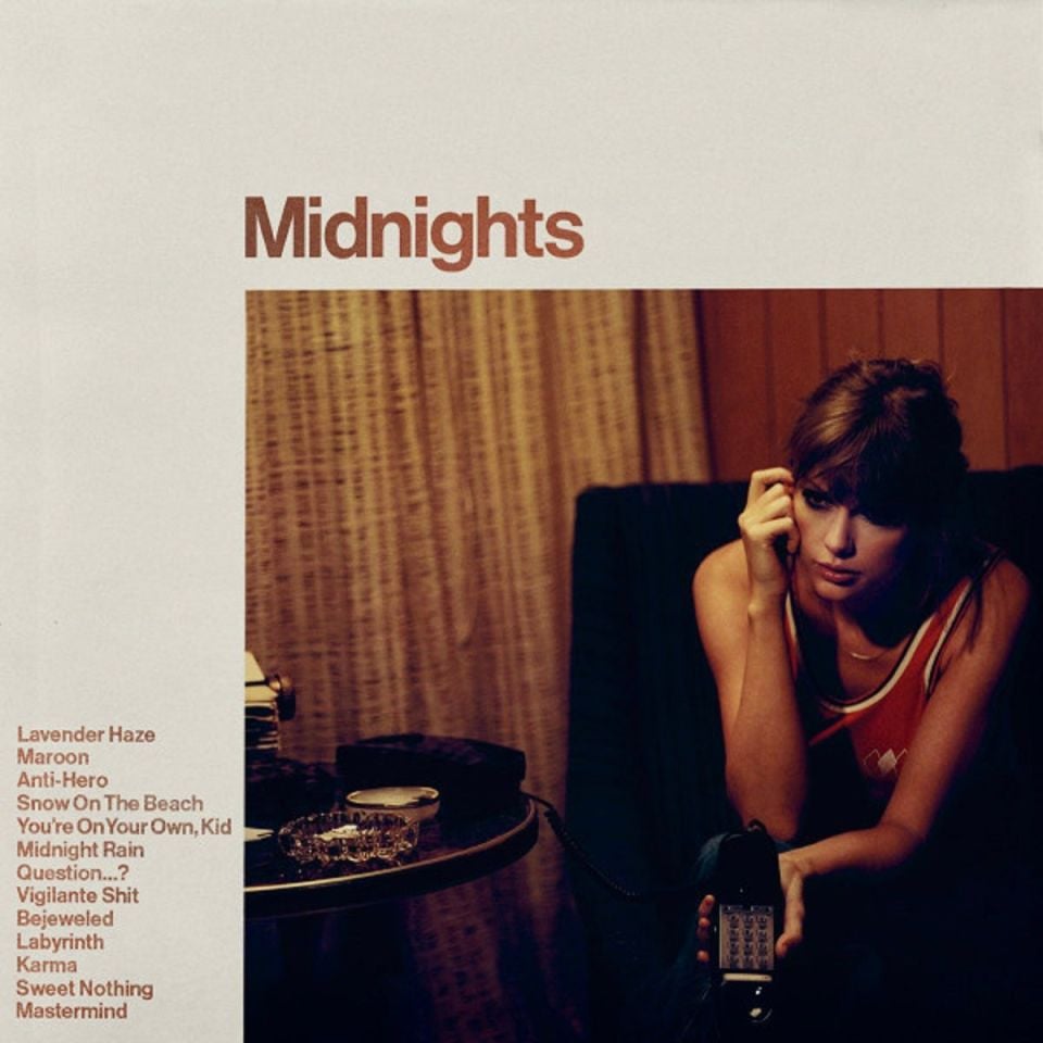 TAYLOR SWIFT - MIDNIGHTS (BLOOD MOON) (CD)