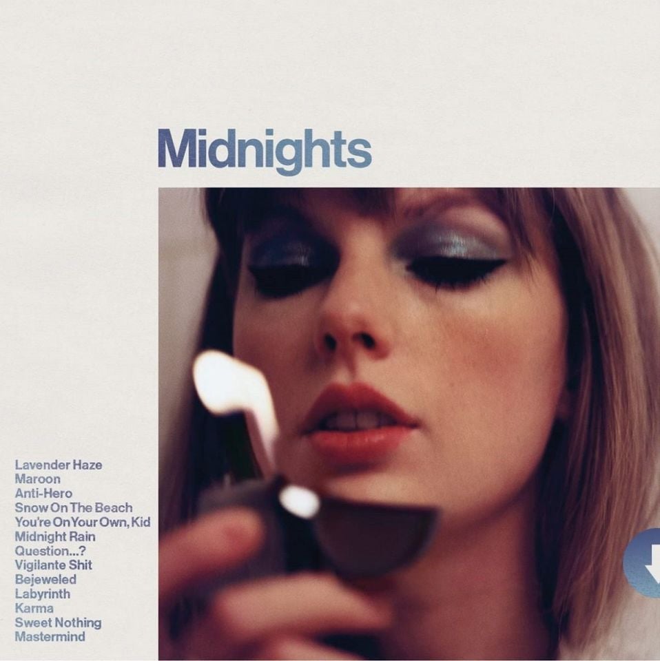 TAYLOR SWIFT - MIDNIGHTS (MOONSTONE BLUE) (CD)