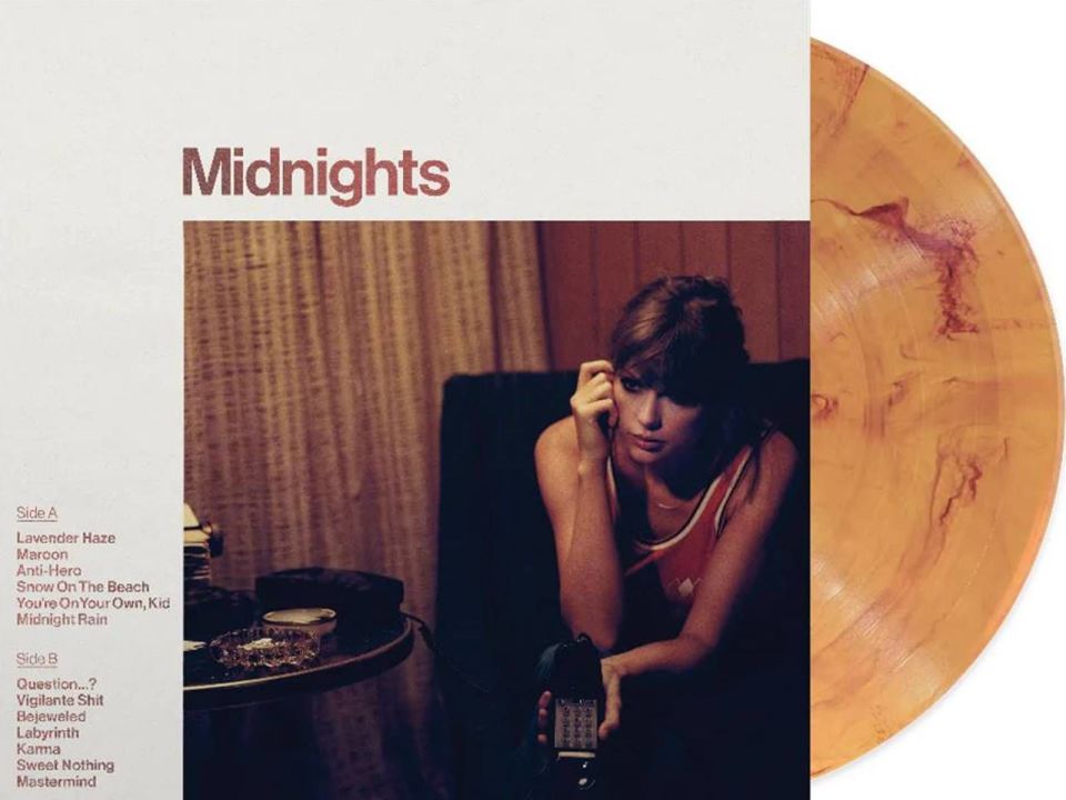 TAYLOR SWIFT - MIDNIGHTS (BLOOD MOON) (LP)