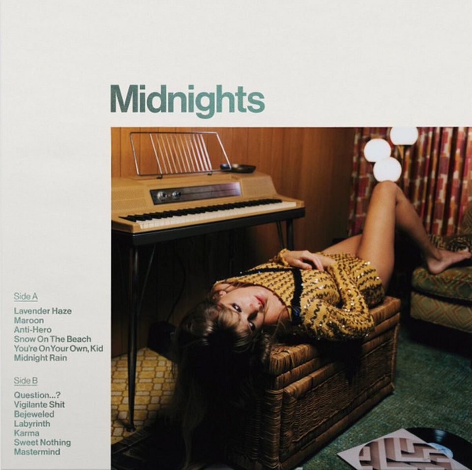 TAYLOR SWIFT - MIDNIGHTS (JADE GREEN) (LP)