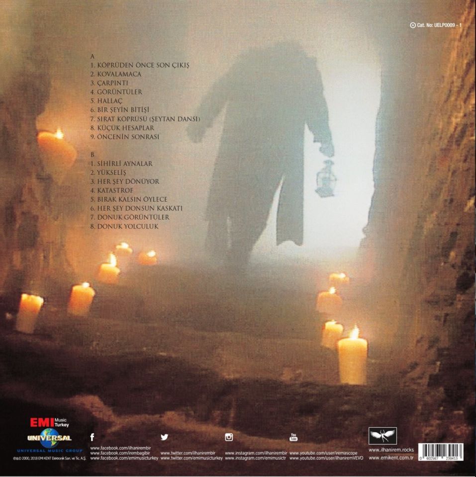 İLHAN İREM - SENFONİK ROCK ÜÇLEME (3 LP) HARD BOX 35. YIL ÖZEL BASKI