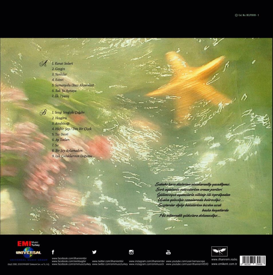 İLHAN İREM - SENFONİK ROCK ÜÇLEME (3 LP) HARD BOX 35. YIL ÖZEL BASKI
