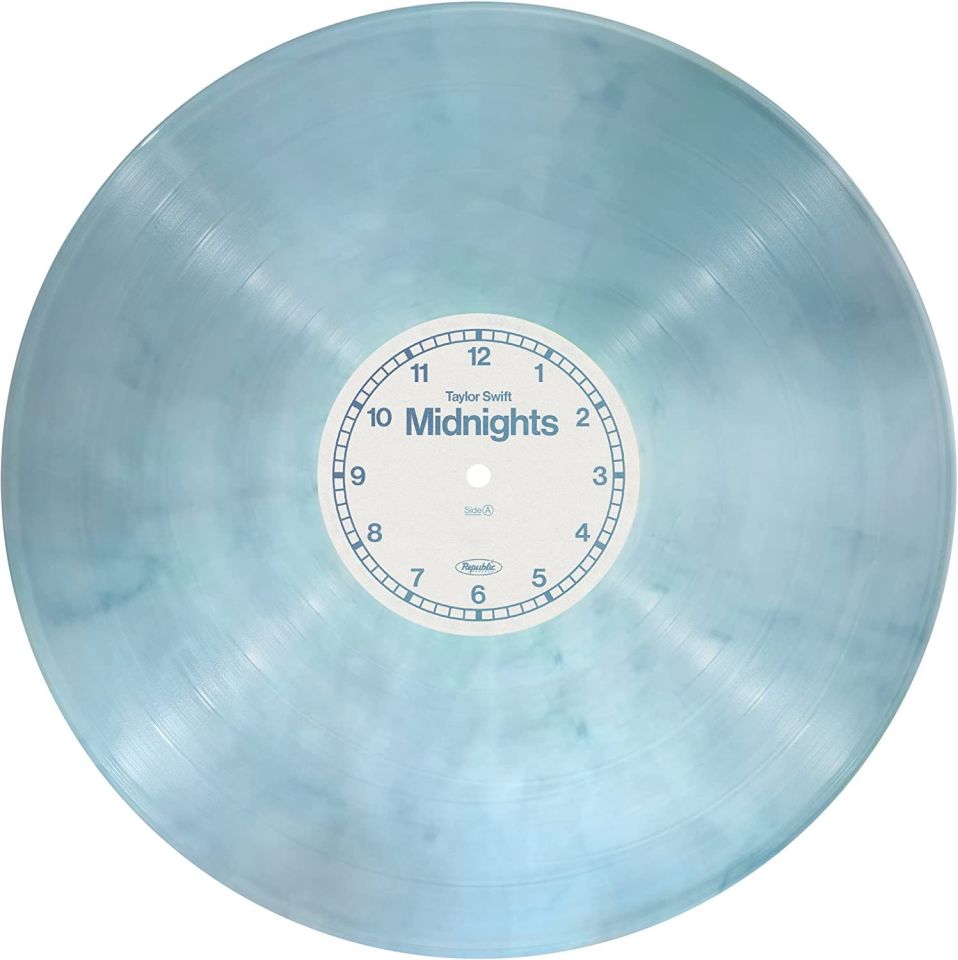 TAYLOR SWIFT - MIDNIGHTS (MOONSTONE BLUE) (LP)