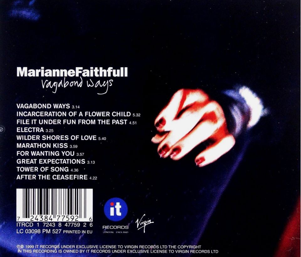 MARIANNE FAITHFULL - VEGABOND WAYS (CD) (1999)
