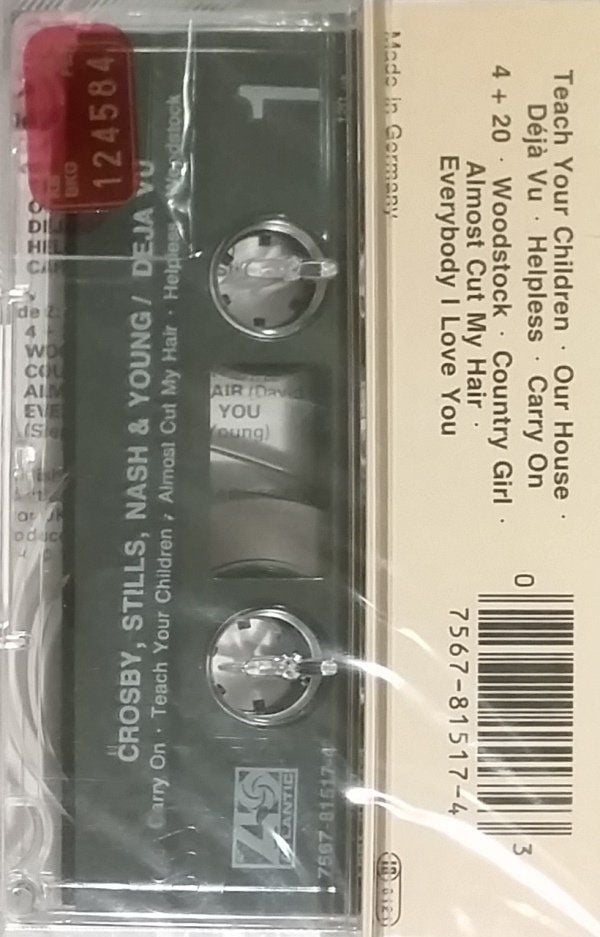 CROSBY, STILLS, NASH & YOUNG - DEJA VU  (MC) (1993)