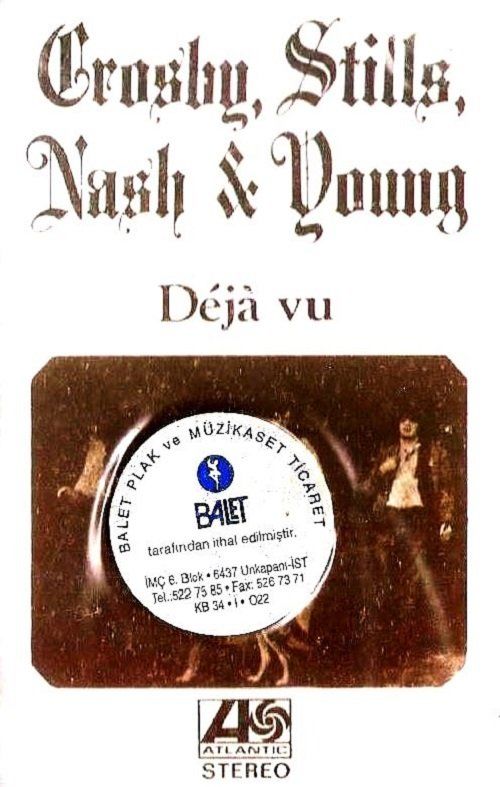 CROSBY, STILLS, NASH & YOUNG - DEJA VU  (MC)