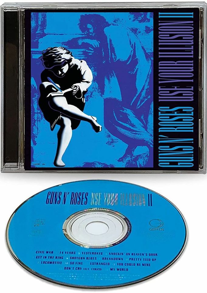 GUNS N' ROSES - USE YOUR ILLUSION II (CD)