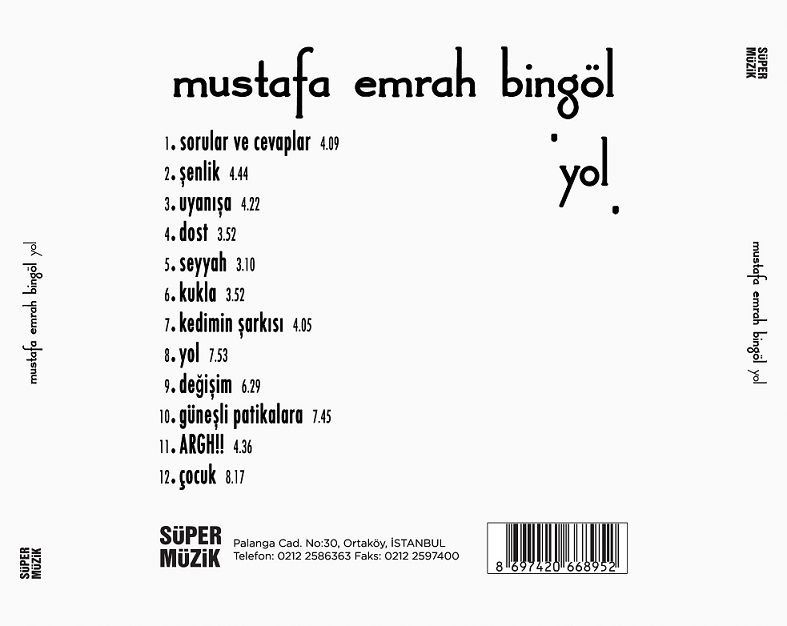 MUSTAFA EMRAH BİNGÖL - YOL
