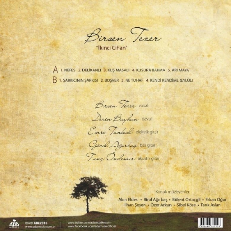 BİRSEN TEZER - İKİNCİ CİHAN (LP)
