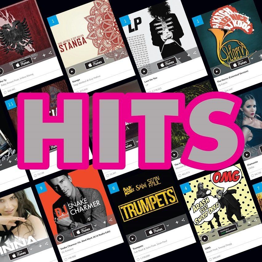 HITS - DANCE HITS ON ALL CHARTS