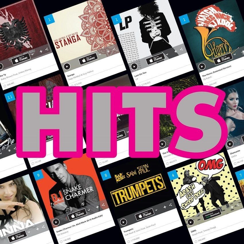 HITS - DANCE HITS ON ALL CHARTS