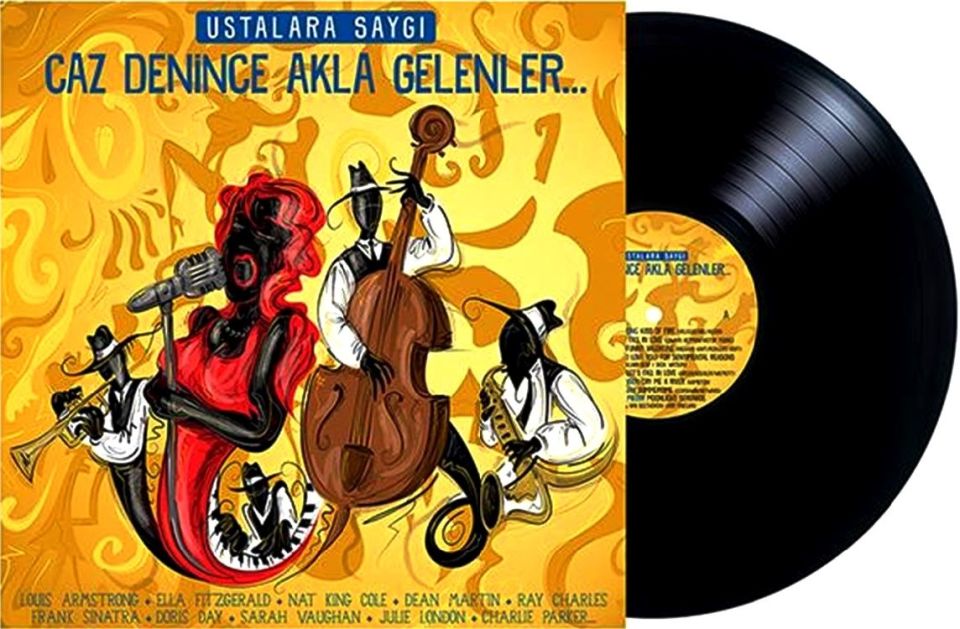 USTALARA SAYGI - CAZ DENiNCE AKLA GELENLER (LP)