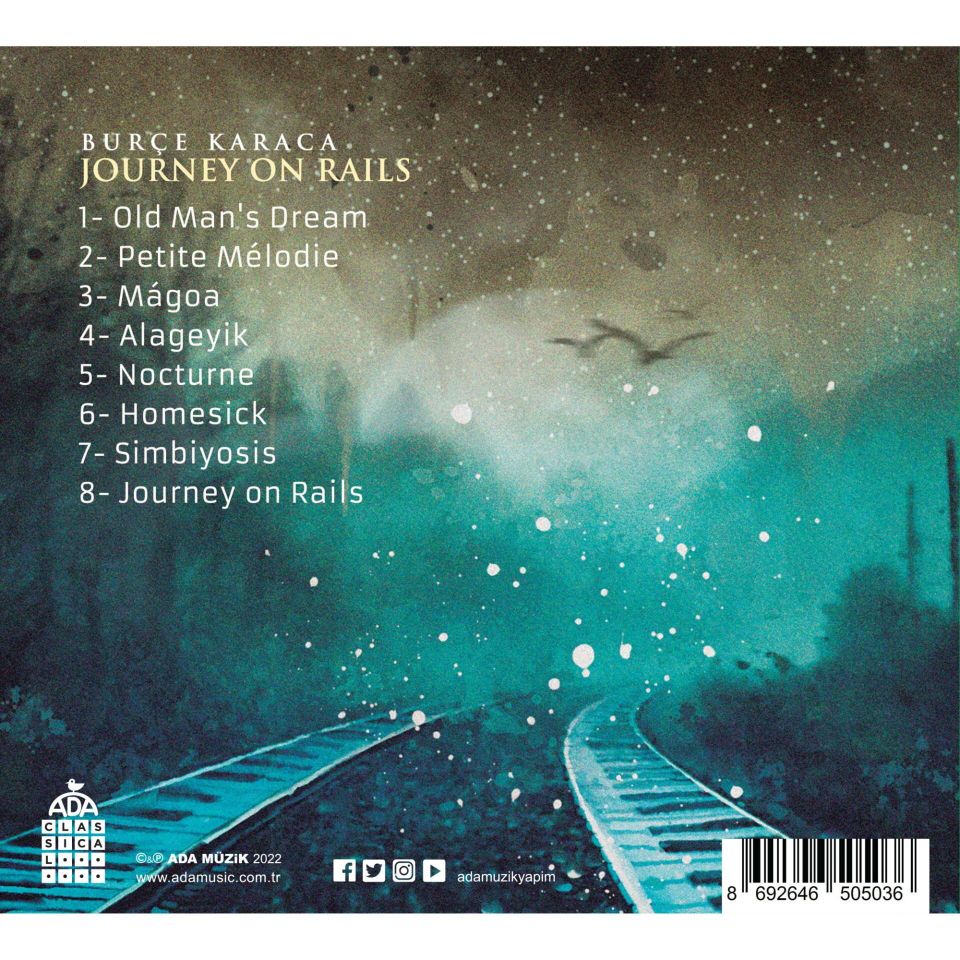 BURÇE KARACA - JOURNEY ON RAILS (CD)