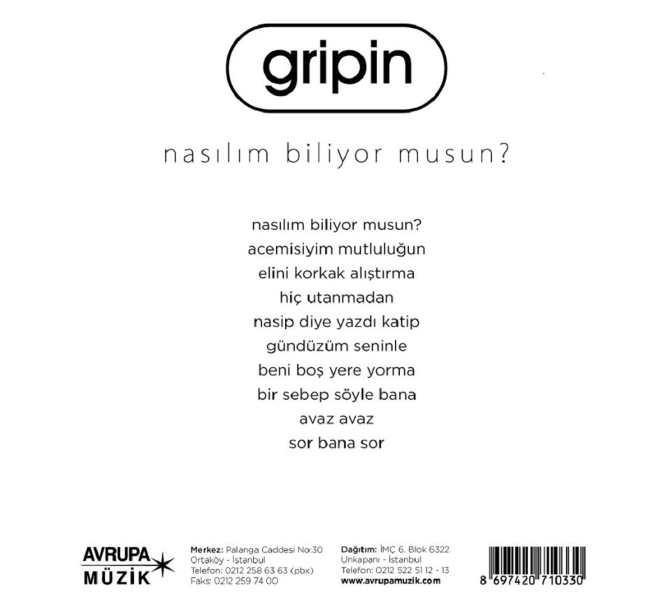 GRİPİN - NASILIM BİLİYOR MUSUN?