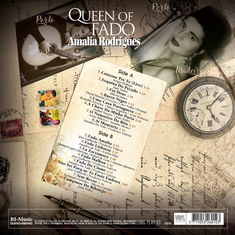 AMALIA RODRIGUES - QUEEN OF FADO (LP)