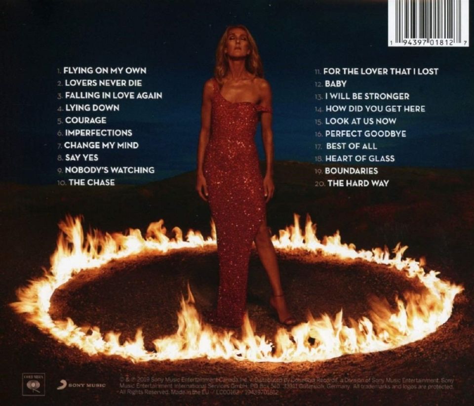 CELINE DION - COURAGE