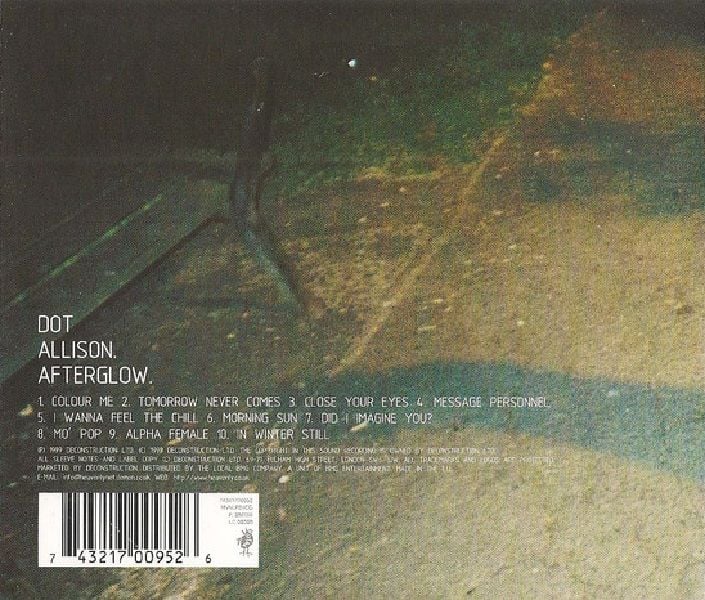DOT ALLISON - AFTERGLOW (CD) (1999)