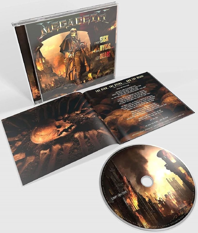 MEGADETH - THE SICK, THE DYING... AND THE DEAD! (CD)