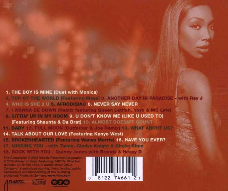 BRANDY - THE BEST OF BRANDY (CD) (2005)
