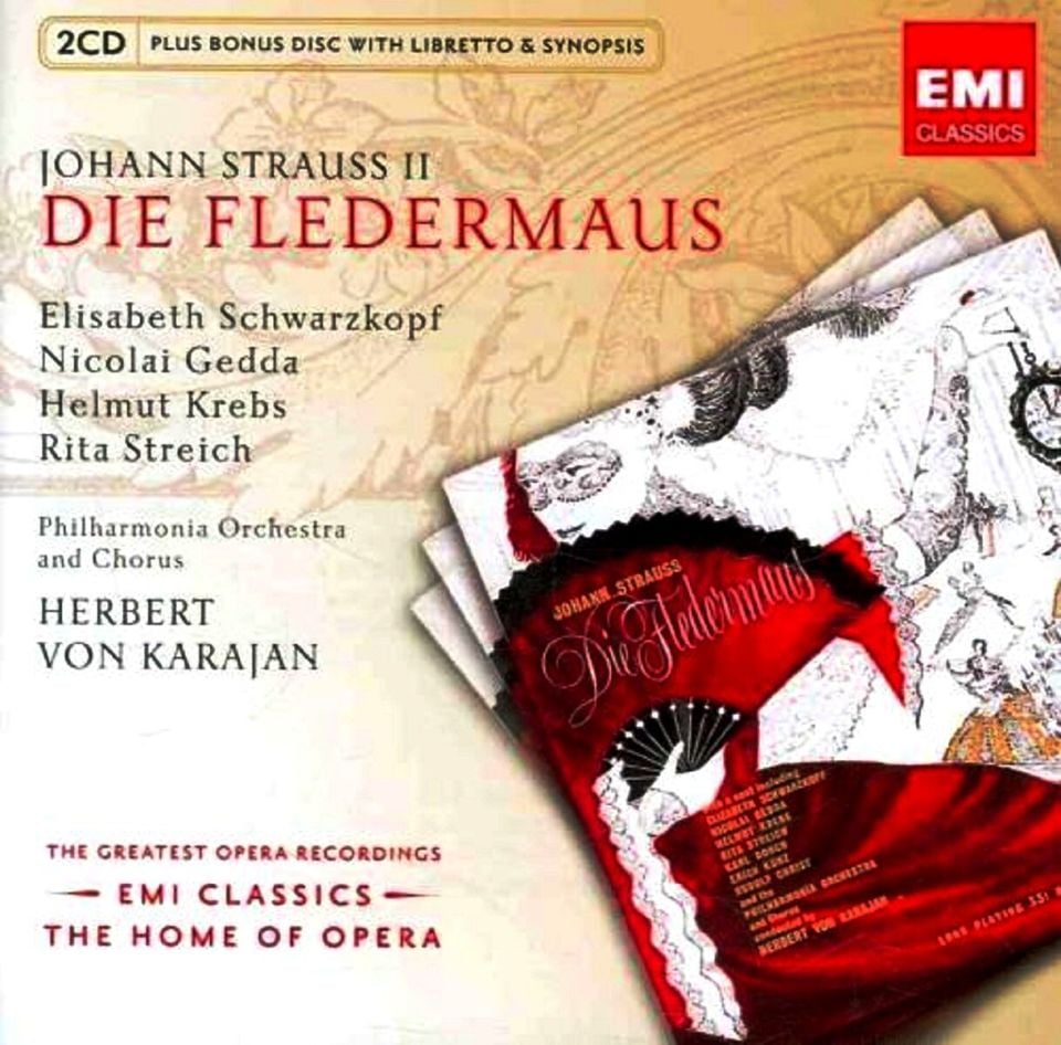 JOHANN STRAUSS II - DIE FLEDERMAUS (2 CD)