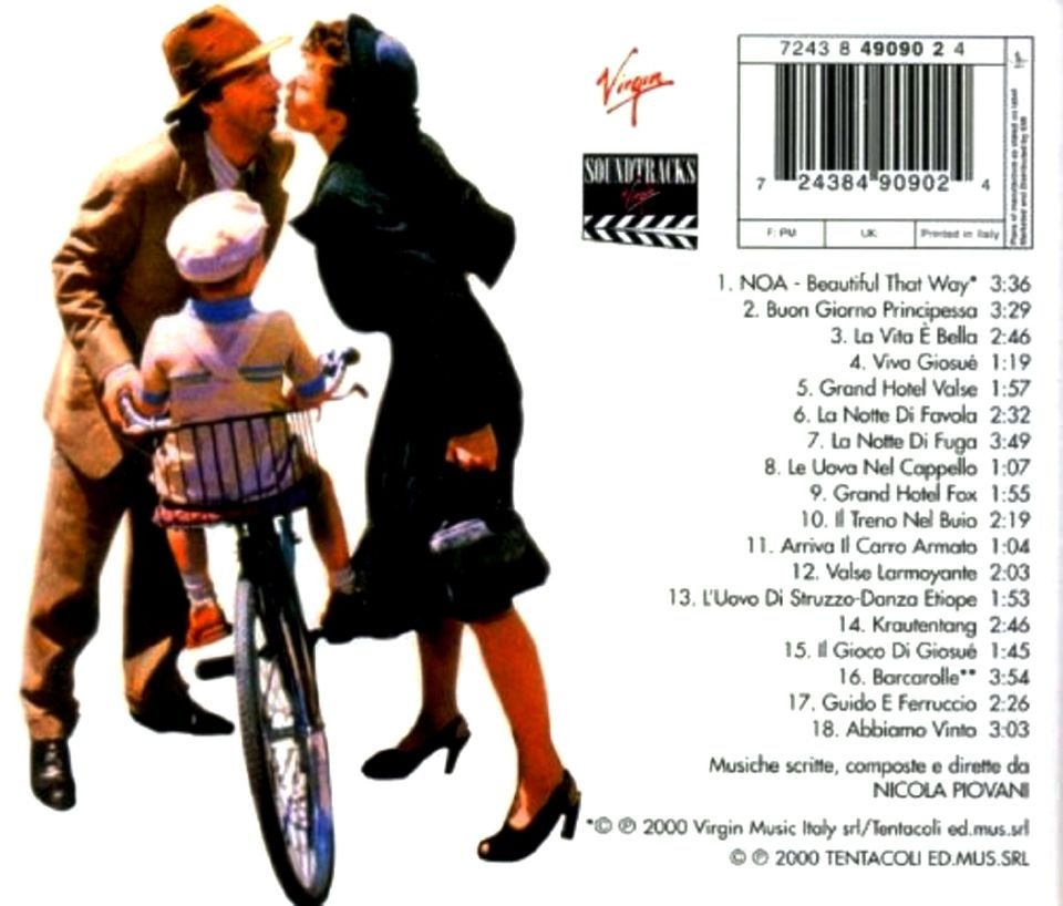 LA VITA E BELLA - SOUNDTRACK (CD) (2000)