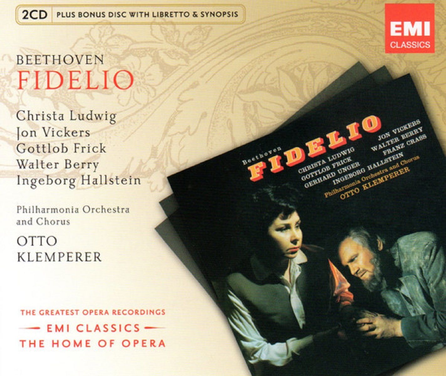 BEETHOVEN - FIDELIO (OTTO KLEMPERER) (2 CD)