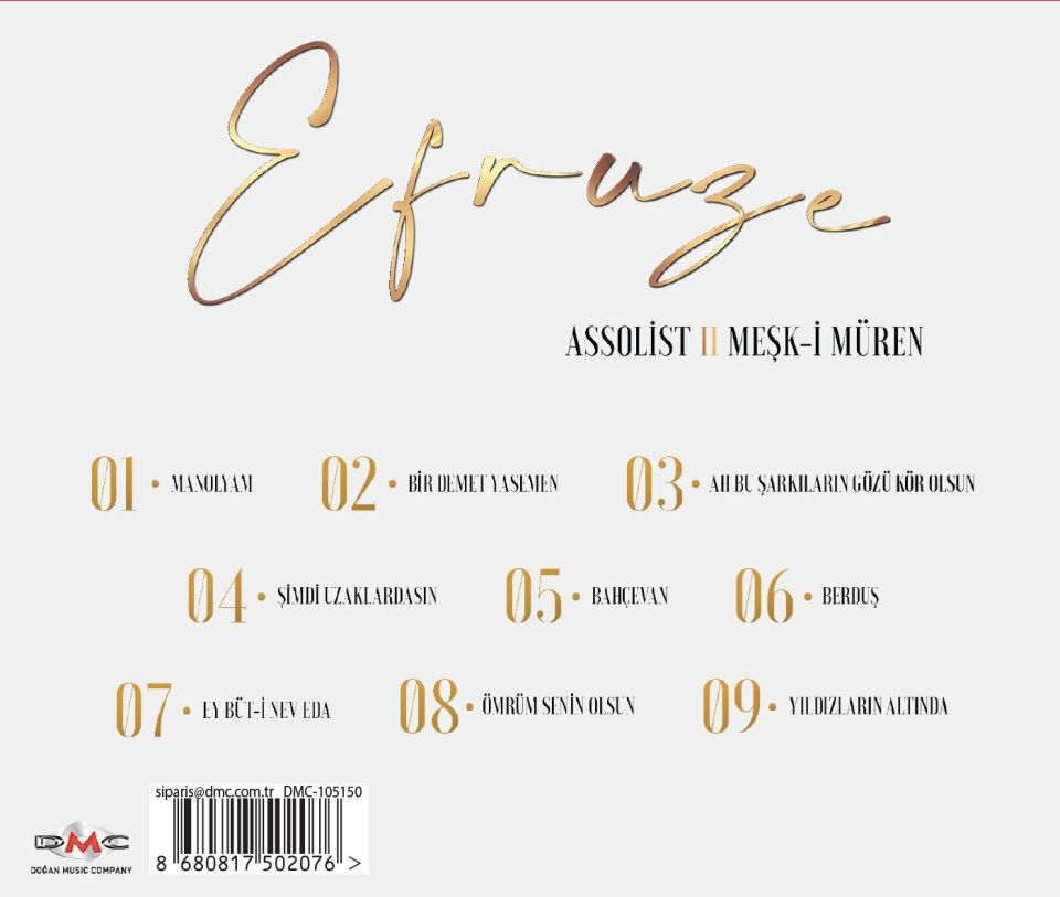 EFRUZE – ASSOLİST II / MEŞK-İ MÜREN (CD)