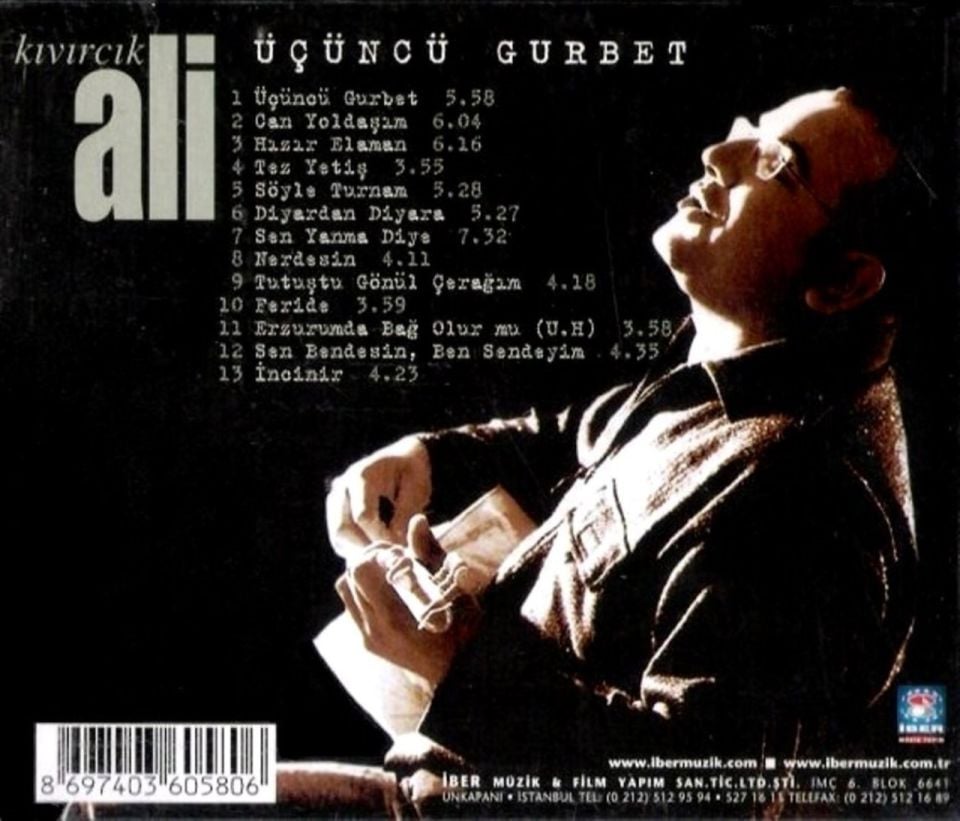 KIVIRCIK ALİ - ÜÇÜNCÜ GURBET (CD)