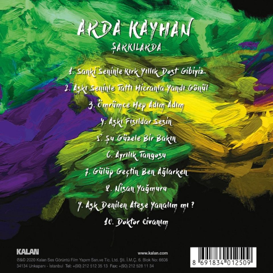ARDA KAYHAN - ŞARKILARDA