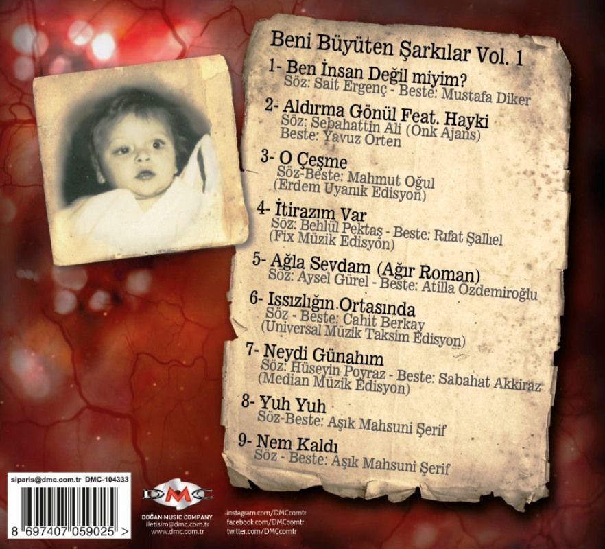 HAYKO CEPKİN - BENİ BÜYÜTEN ŞARKILAR VOL.1