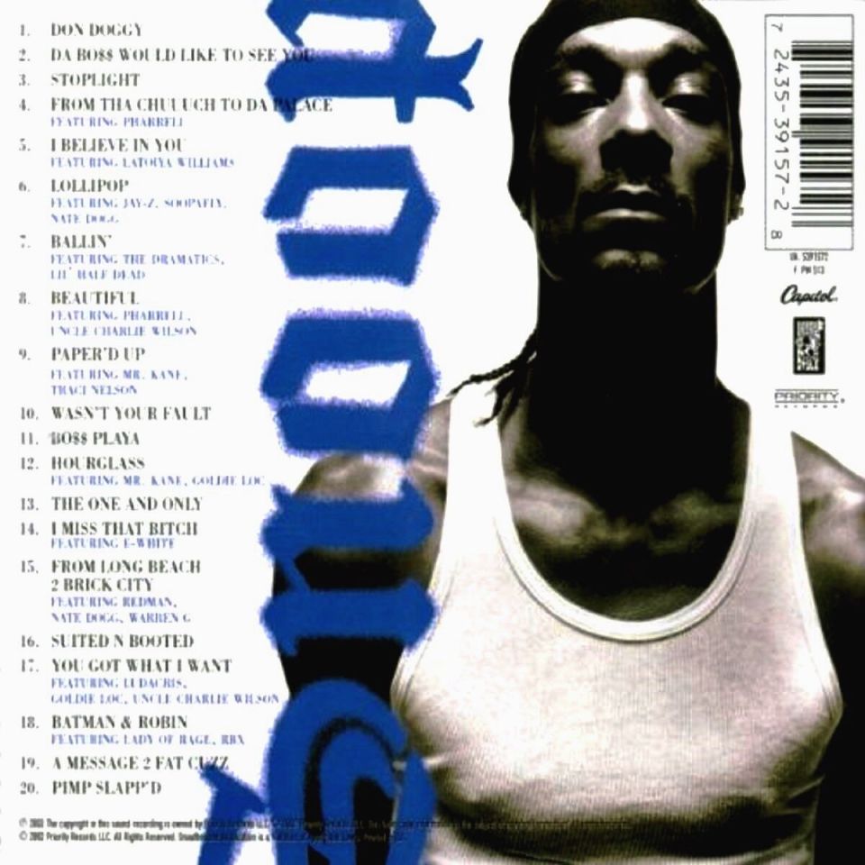 SNOOP DOGG - PAID THA COST TO BE DA BOSS (CD) (2002)