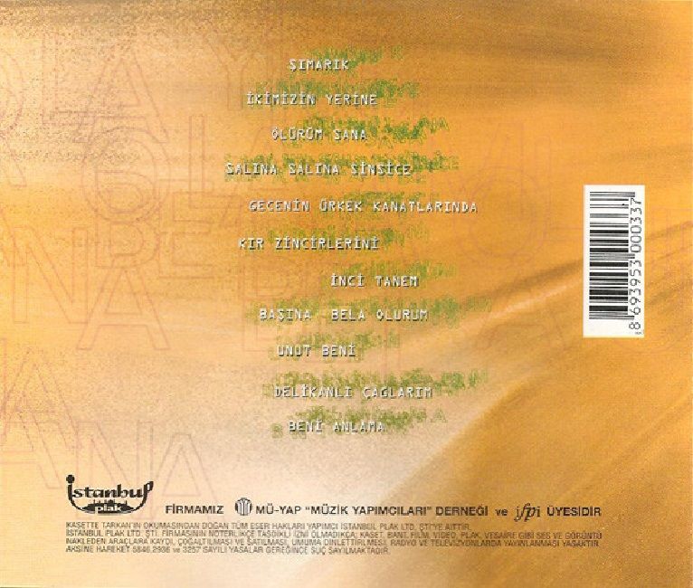 TARKAN - ÖLÜRÜM SANA (CD) (1997)