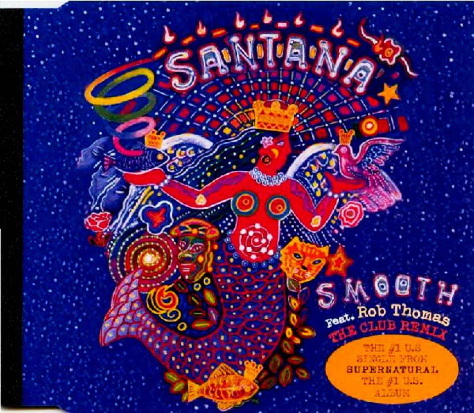 SANTANA - SMOOTH / THE CLUB REMIX (FEATURING-ROB THOMAS) (MAXI SINGLE CD) (1999)