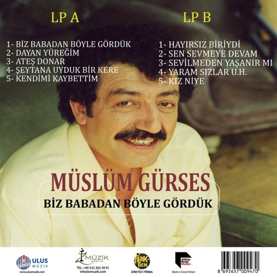 MÜSLÜM GÜRSES - BİZ BABADAN BÖYLE GÖRDÜK (LP)