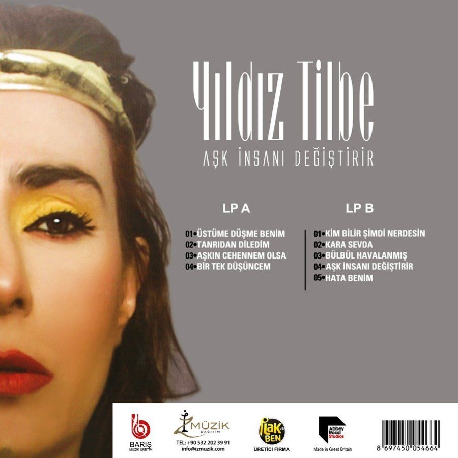 YILDIZ TİLBE - AŞK İNSANI DEĞİŞTİRİR (LP)