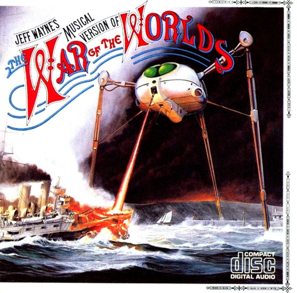 JEFF WAYNE - JEFF WAYNE'S MUSICAL VERSION OF THE WAR OF THE WORLDS (2 CD) (1985)