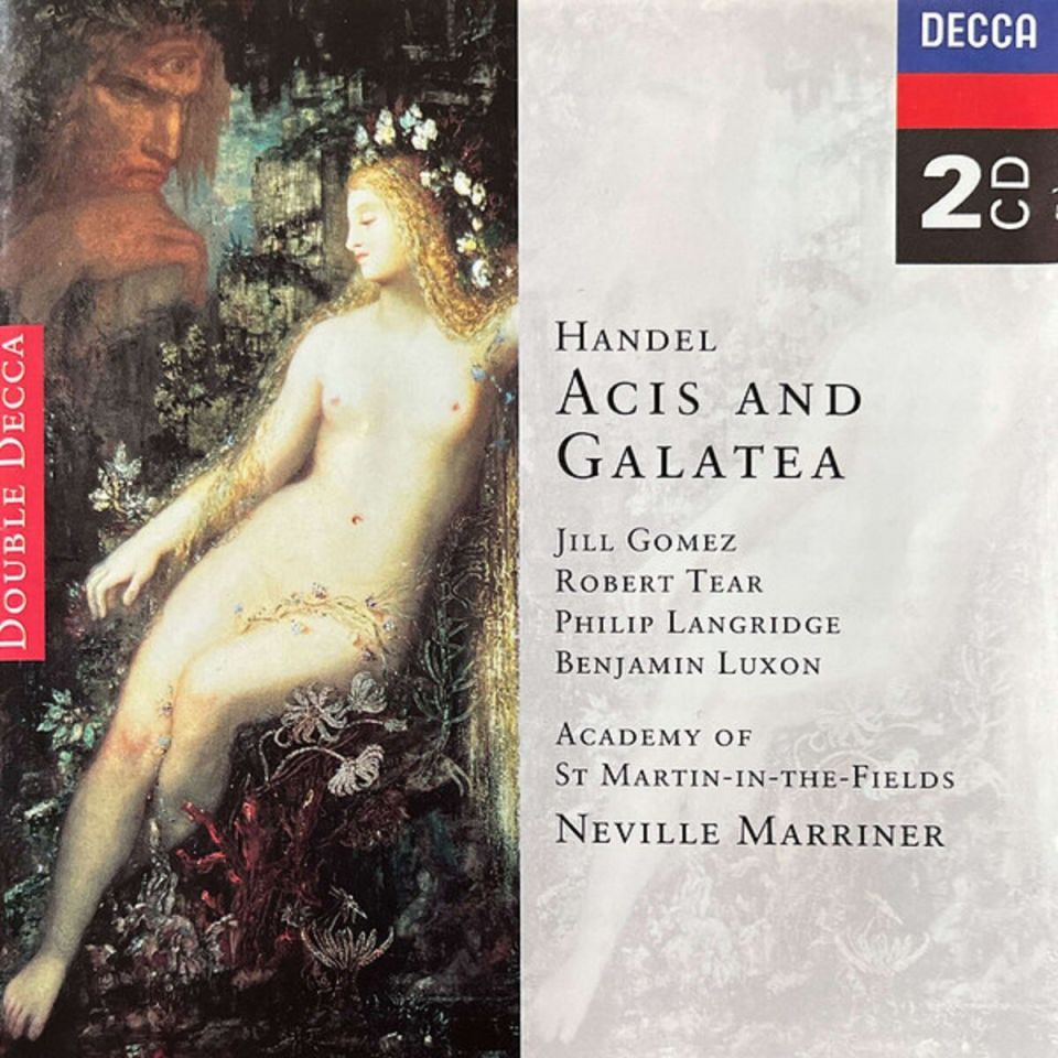 HANDEL - ACIS AND GALATEA (ACADEMY OF ST MARTIN-IN-THE-FIELDS NEVILLE MARRINER) (CD) (1998)