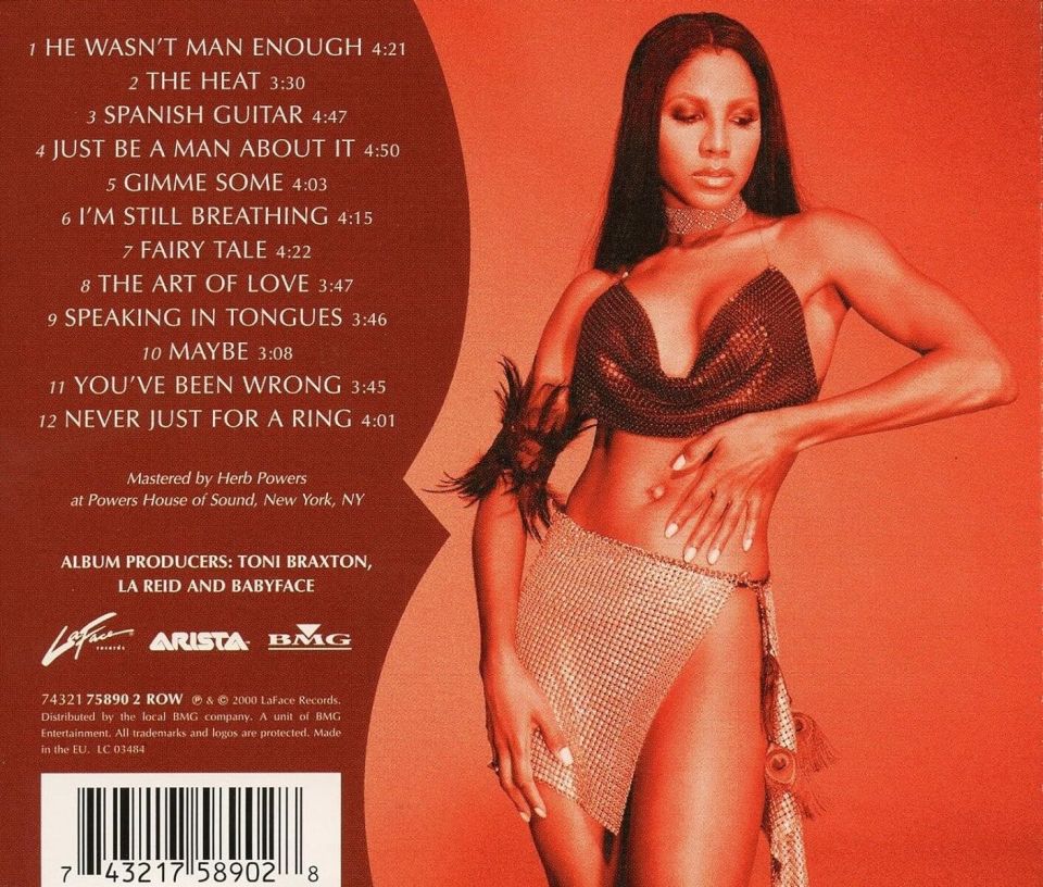 TONI BRAXTON - THE HEAT (CD) (2000)