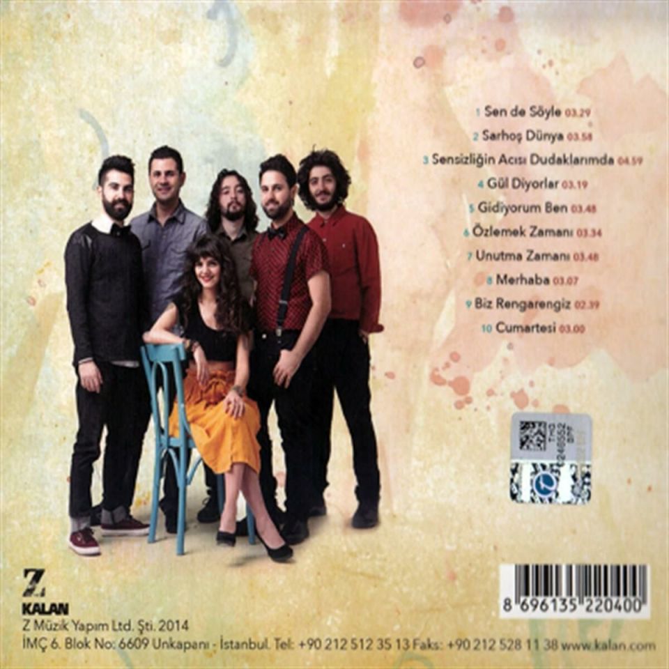 ESKİ BANDO - RENKLİ ŞEYLER (CD) (2014)