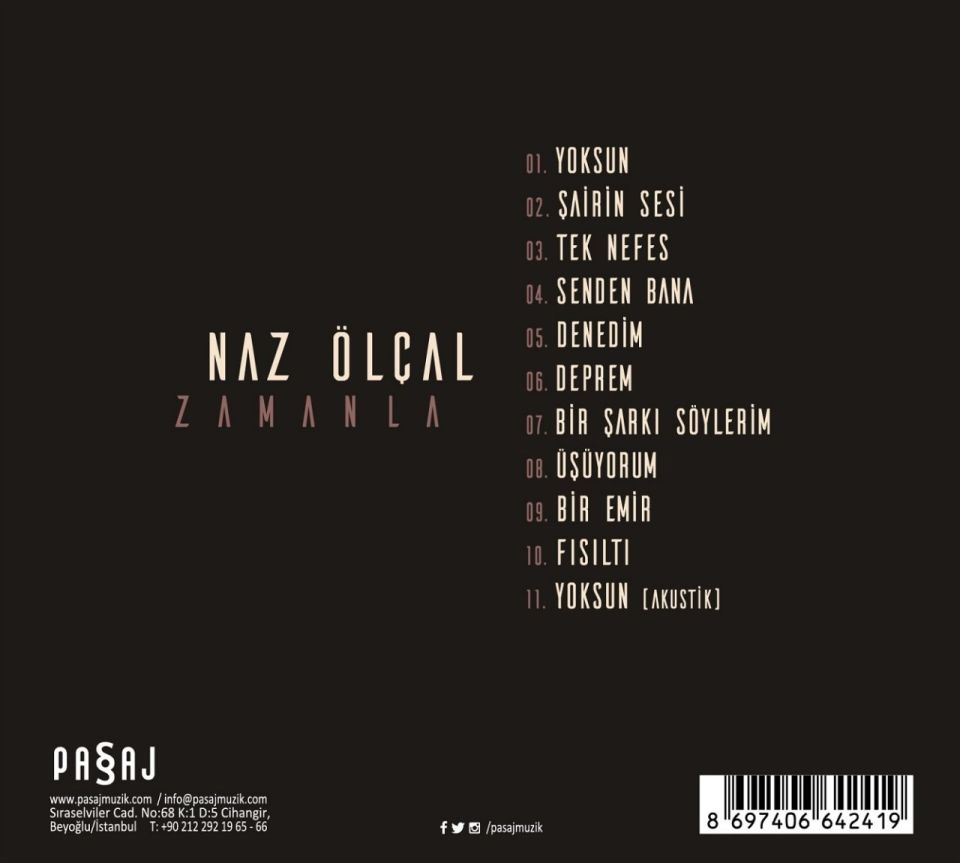 NAZ ÖLÇAL - ZAMANLA