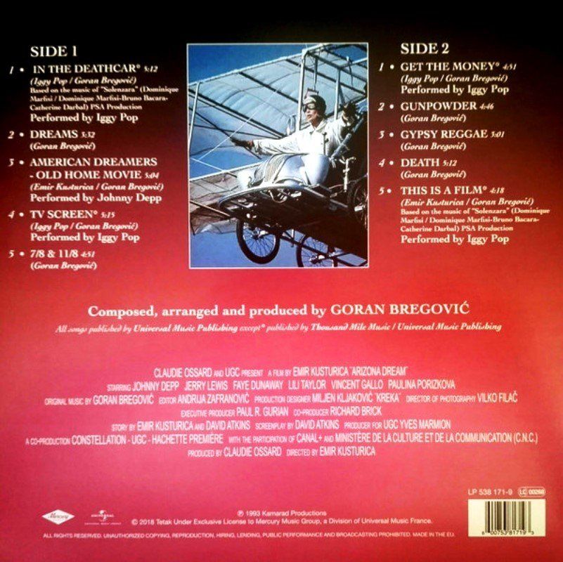 GORAN BREGOVIC - ARIZONA DREAM OST