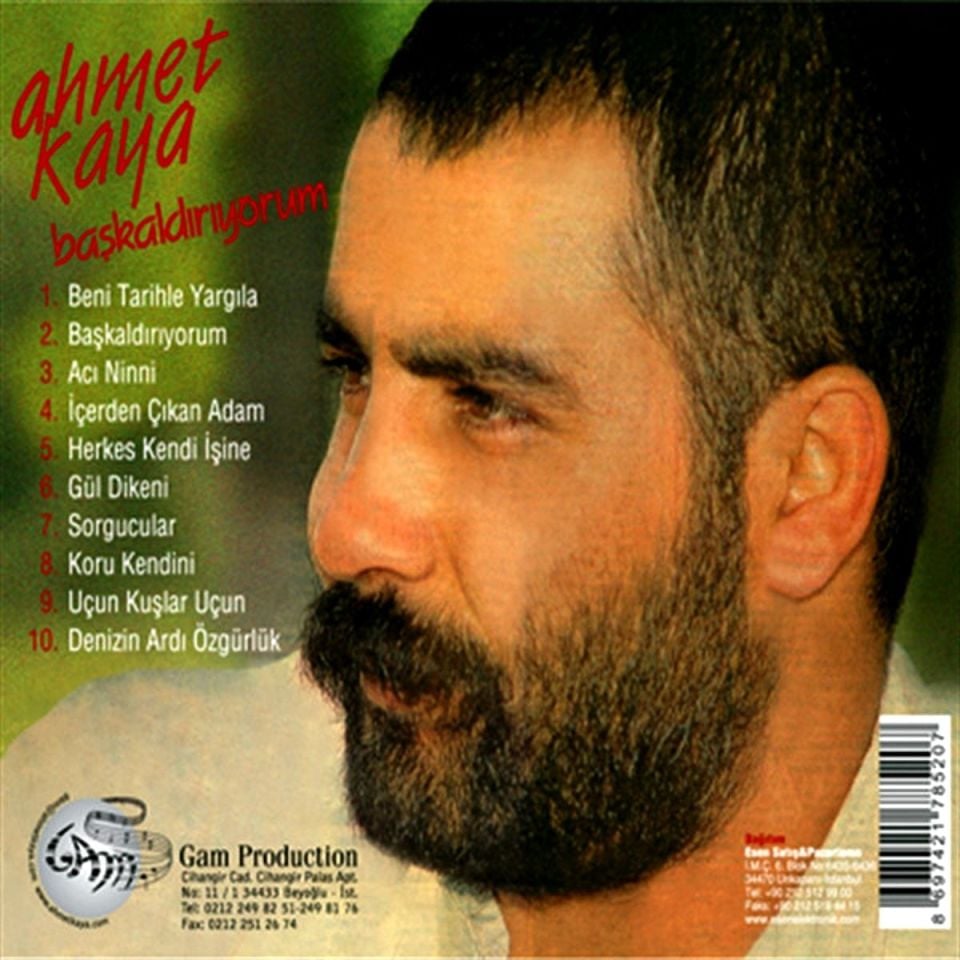 AHMET KAYA - BAŞKALDIRIYORUM (CD)