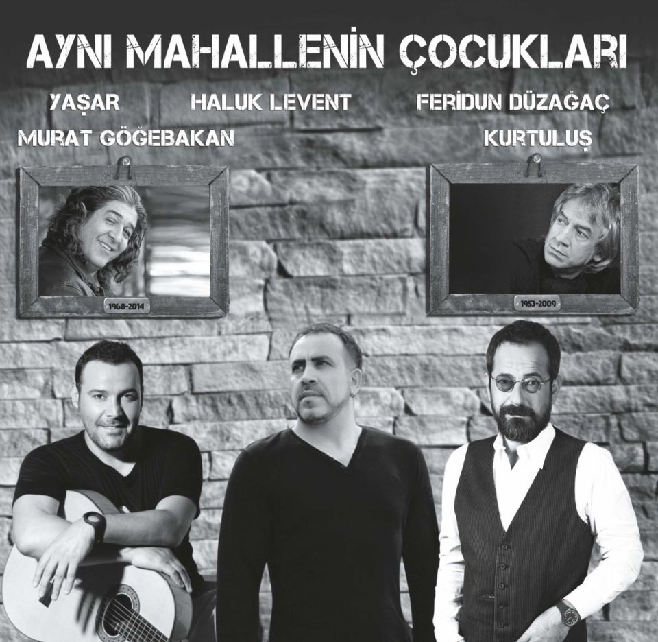 AYNI MAHALLENİN ÇOCUKLARI - HALUK LEVENT, MURAT GÖĞEBAKAN, KURTULUŞ, FERİDUN DÜZAĞAÇ, YAŞAR (LP)
