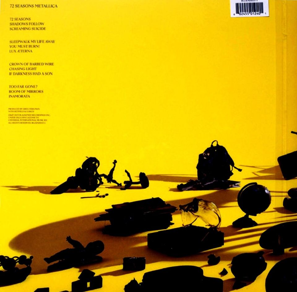 METALLICA - 72 SEASONS (2 LP) (BLACK)